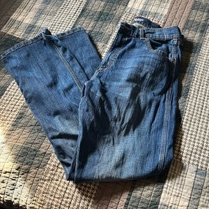 Mens wrangler retro relaxed bootcut jeans